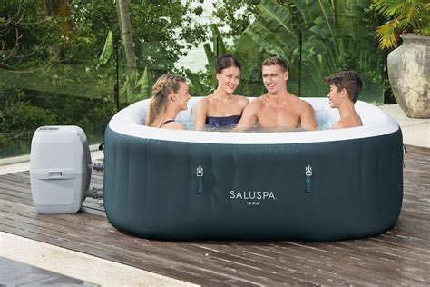 Saluspa Ibiza Airjet Inflatable Hot Tub Spa 4 6 Person Only 28800