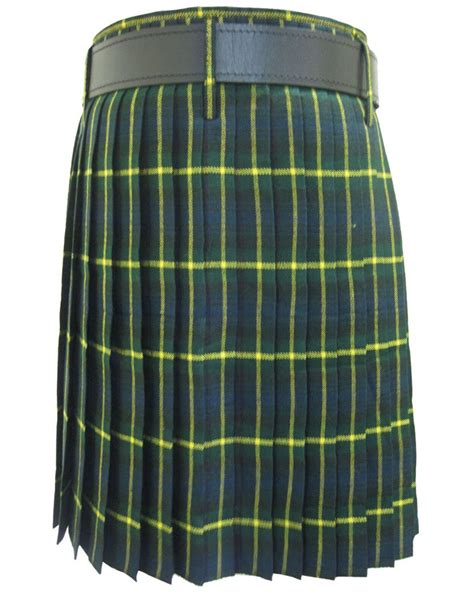 Traditional Gordon Scottish Tartan 5 Yard Scottish Kilt 42 Waist Size