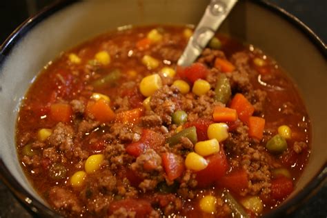 Easy Beef Vegetable Soup