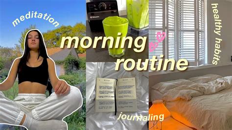My Healthy And Productive Morning Routine Youtube