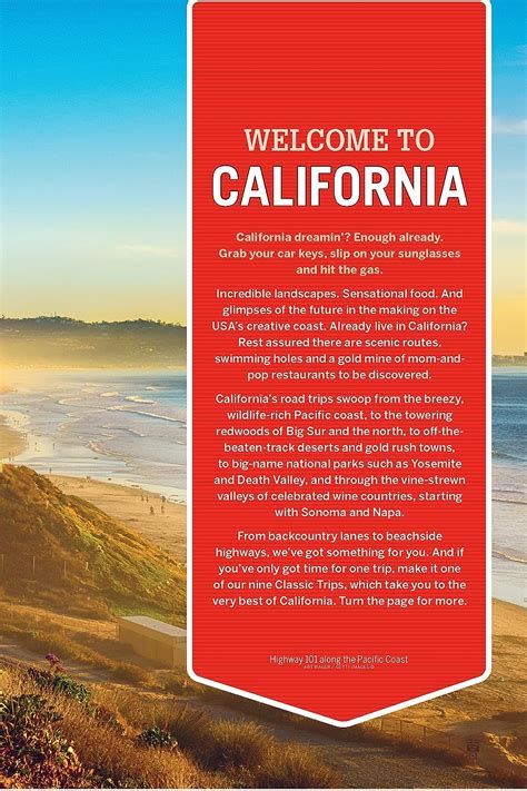 Lonely Planet Californias Best Trips 4 Road Trips Guide Travel