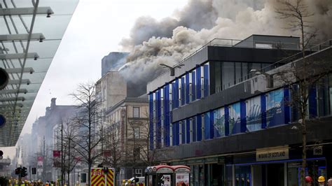 120 Firefighters Tackle Massive Blaze On Glasgows Sauchiehall Street