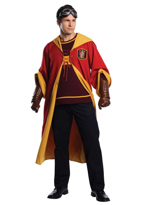 Harry Potter Gryffindor Quidditch Costume For Adults