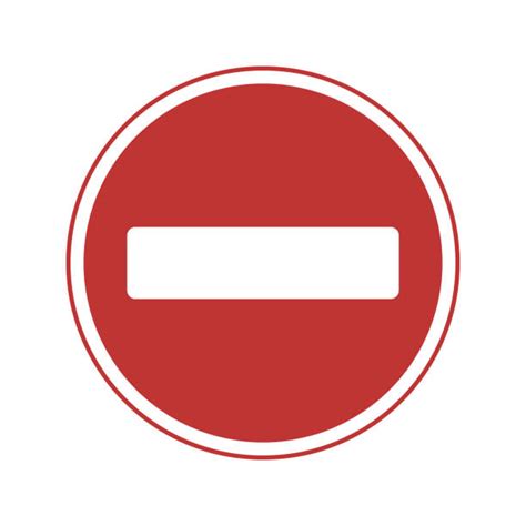 230 Prohibitory Traffic Sign No Entry Stock Photos Pictures And Royalty