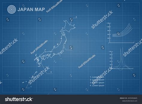 Japan Map World Map International Vector Stock Vector Royalty Free