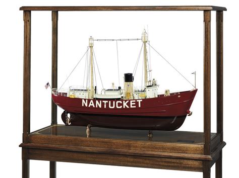 A Model Of The Nantucket Lightship Christies
