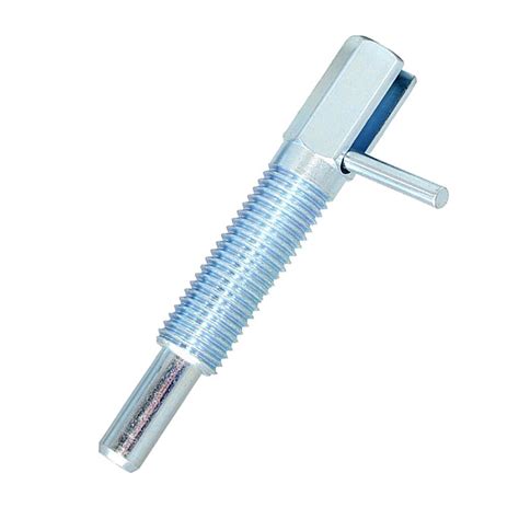 Steel Retractable Indexing Plunger Spring Loaded Pin L Handle M68101216 Ebay