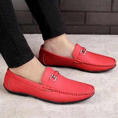 Red Horsebit Driving Loafers Bx At Rs 899 Dewas Id 2849540336748