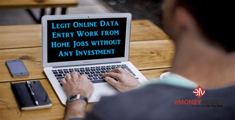 To work in the customer service field, it requires you to have a quiet work environment. 10 Legit Online Data Entry Work from Home Jobs Without ...