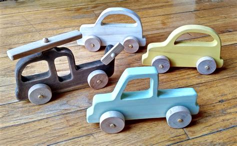 The Project Lady Diy Wooden Toy Vehicles Car Truck And Helicopter