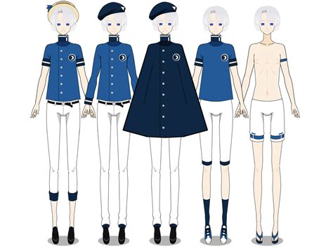 Kisekae Clothes Export School Uniform Set Male By Sofia313 On