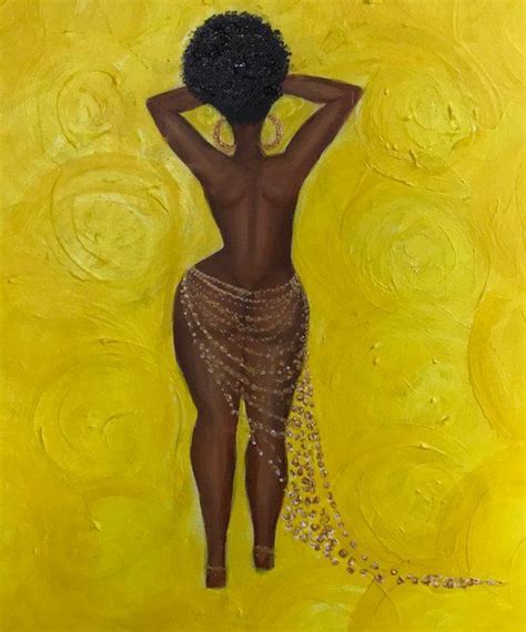 African American Woman Art Shine Etsy Female Art Art African