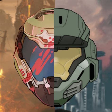 I Made A Mobile Wallpaper For Doom And Halo Reach Rhalo