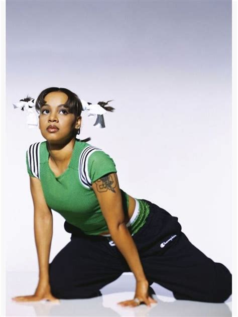 Left Eye Tlc Poster Lisa Lopes Sticker By Beevense In 2021 Black