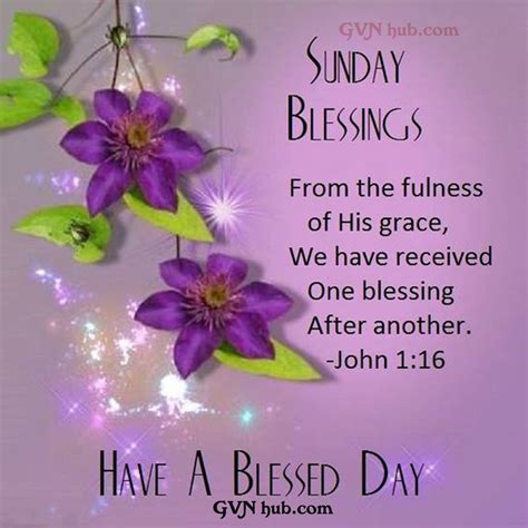 30 Best Quotes About Blessings Gvn Hub Happy Sunday Quotes Blessed