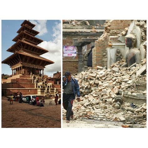 Nepal Earthquake Before And After Photos