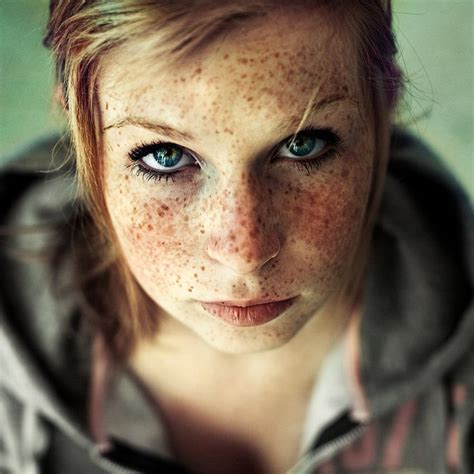 Freckle Face Freckles Portrait Portrait Photography