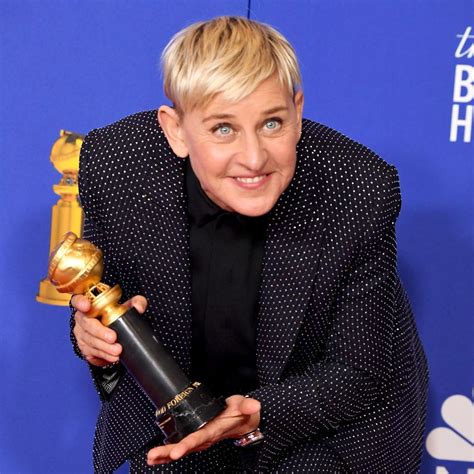 Ellen Degeneres Wins The Carol Burnett Award 77th Annual Golden Globe