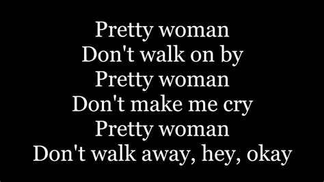Roy Orbison Oh Pretty Woman Lyrics Youtube Music