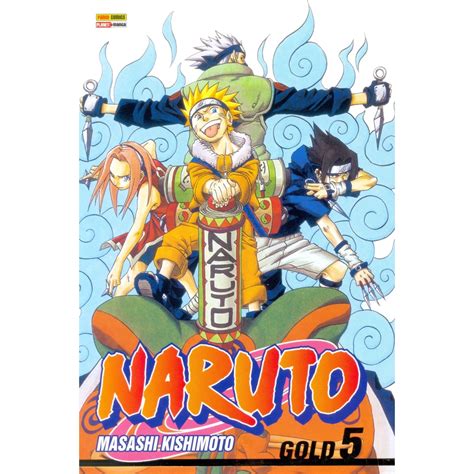 Mangá Naruto Gold Volume 05 Panini Lacrado Escorrega O Preço