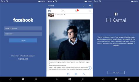 Updated: Facebook for Windows 10 Mobile updated with new ...