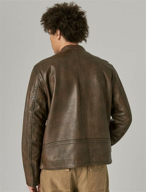 Vintage Leather Jacket Lucky Brand