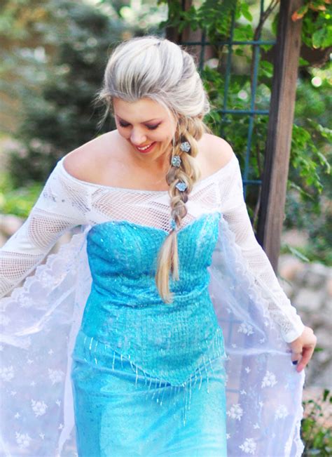 Diy Frozen Elsa Snow Queen Costume Let It Go Love Maegan