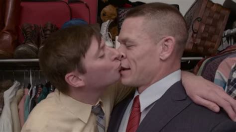John Cena Went In A Closet Answered Questions And Got Kissed On The Mouth