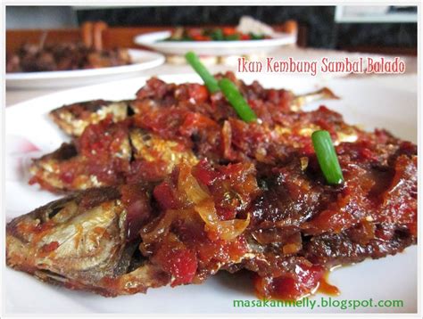 Balado jerky ayam pop : Masakan Melly: Ikan kembung Sambal Balado