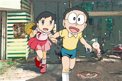 Dibujos Animados De Doraemon Nobita Nobi Y Shizuka Minamoto Hd