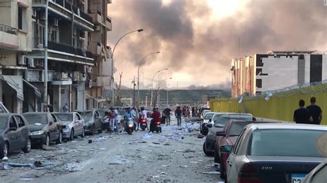 Devastating Aftermath Of Deadly Blast In Beirut Lebanon Cnn Video