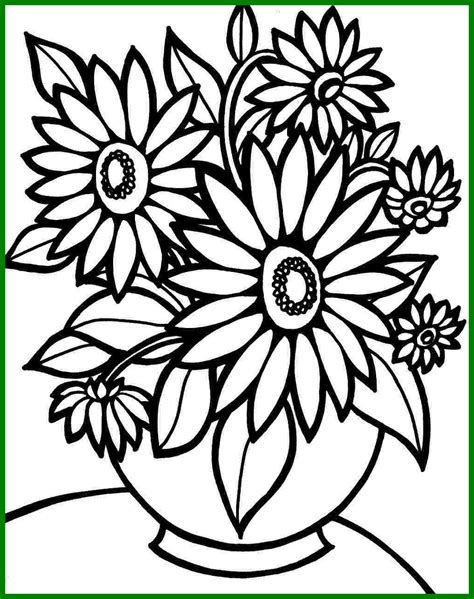 Abstract Flowers Coloring Pages At Getdrawings Free Download