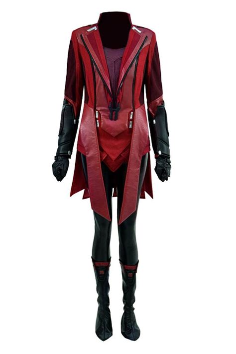 Expeke Women Red Witch Costume Battle Suit Halloween Costume Xs Fullset