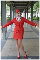 Photos of Virgin Airlines Flight Attendant