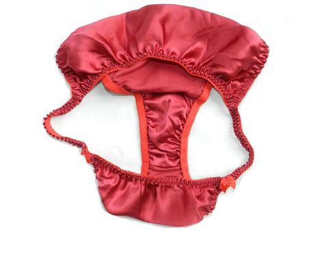 6 pieces 100 pure silk women s string bikini panties size s m l xl 2xl ebay