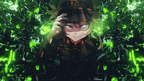 Tanya Von Degurechaff Youjo Senki Wallpaper Damekun