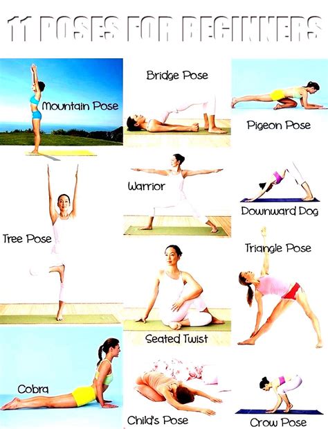 10 Yoga Asanas Names With Pictures Yoga Poses