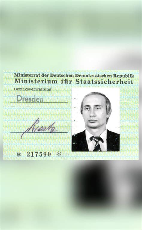putin s spy id card found in germany world news inshorts