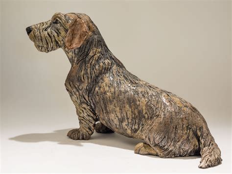 Dog Sculpture Dachshund 12 Nick Mackman Animal Sculpture