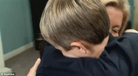 Dawn Keim Deaf Mother Hears 8 Year Old Sons Voice For First Time