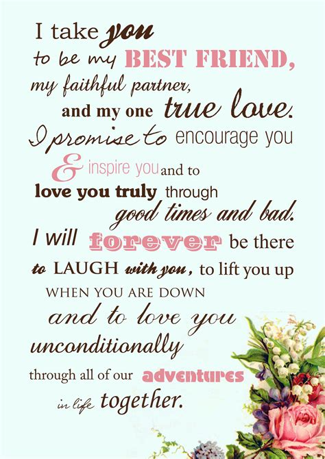 Beautiful wedding vows instead of the traditional by the book vows | Traditional wedding vows 