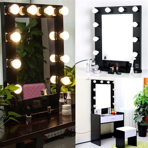 We found five standout choices. New Holywood Light Up Vanity Dressing Table Wall Makeup ...