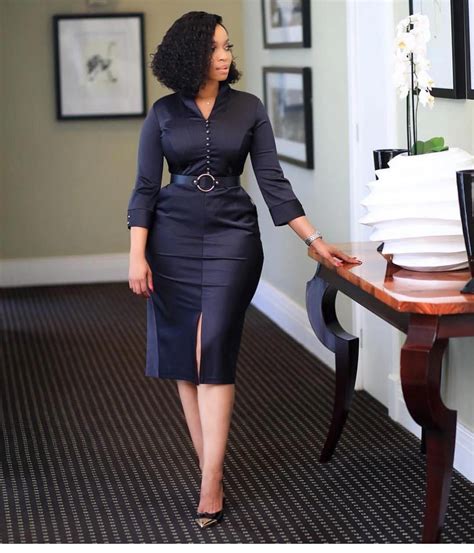 Black Womens Fashion Blackwomensfashion Classy Work Outfits Chic