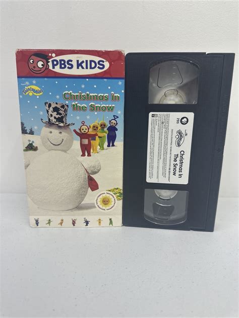 Teletubbies Christmas In The Snow Vhs 2004 Slip Case 841887051576 Ebay