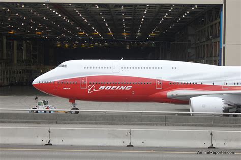 The First Boeing 747 8 Intercontinental Scheduled To Fly March 20th