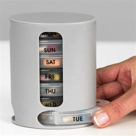 Cool T Pill Pro Weekly Pill Organizer Home And Kitchen