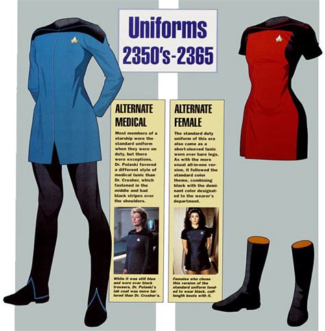 Starfleet Uniforms Ex Astris Scientia Galleries 24th Century