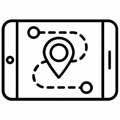 Gps navigation, mobile gps, mobile navigation, mobile tracker, navigation app icon