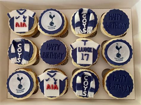 Tottenham Hotspur Cupcakes Vanilla Cupcakes Cupcakes Tottenham