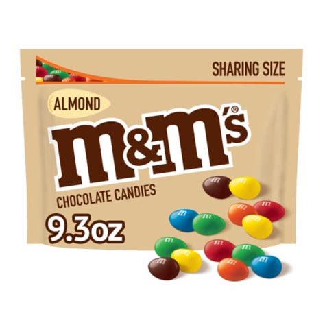 Mandms Almond Milk Chocolate Candy Sharing Size Bag 93 Oz King Soopers
